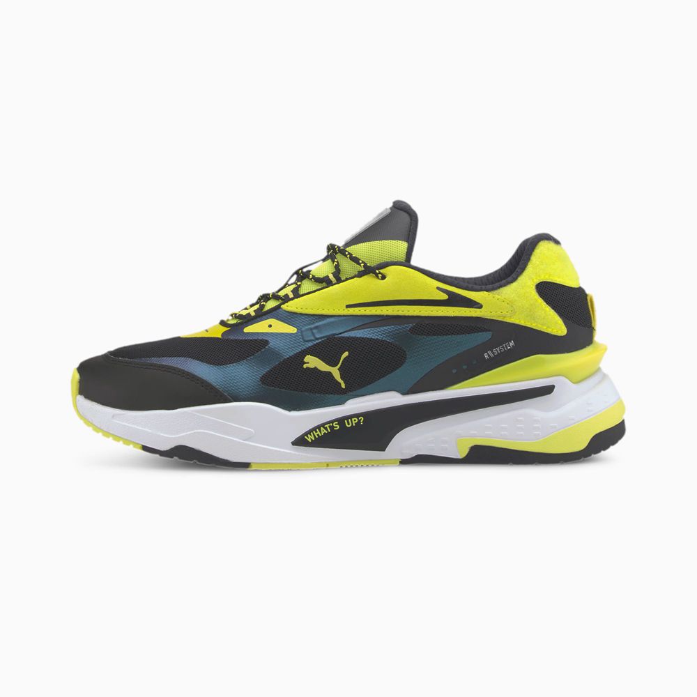 Puma x emoji® RS-Fast Férfi Sportcipő - Titán/Sárga/Fekete ( Hungary - TNLIE0827 )